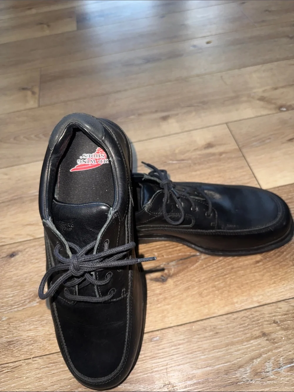 Red Wing Shoes Black Leather Lace Up Oxford Work 8636 Men's Size 12 D